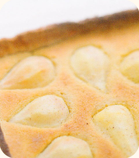 Amandine aux poires à la réglisse