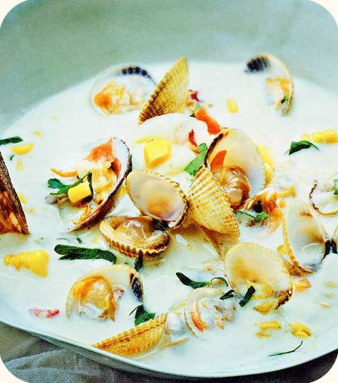 Blanquette aux coquillages