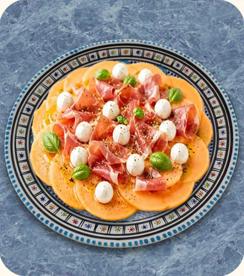 Carpaccio de Melon Charentais