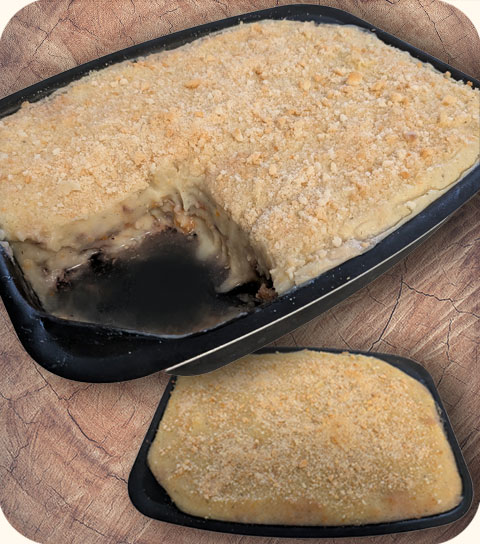 Hachis parmentier de b&oelig;uf