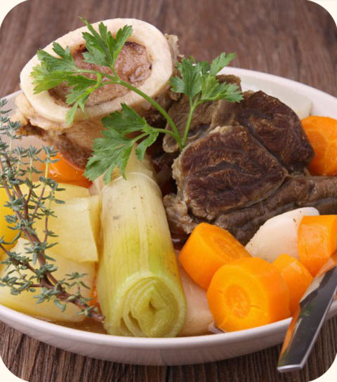 Pot au feu de bœuf à l'ancienne