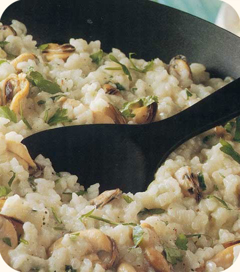 Risotto marinière