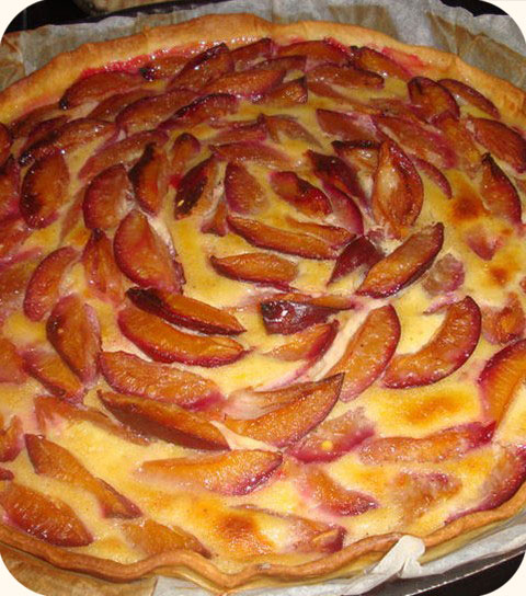 Tarte aux quetsches