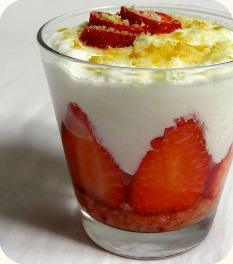 Tiramisu aux fraises
